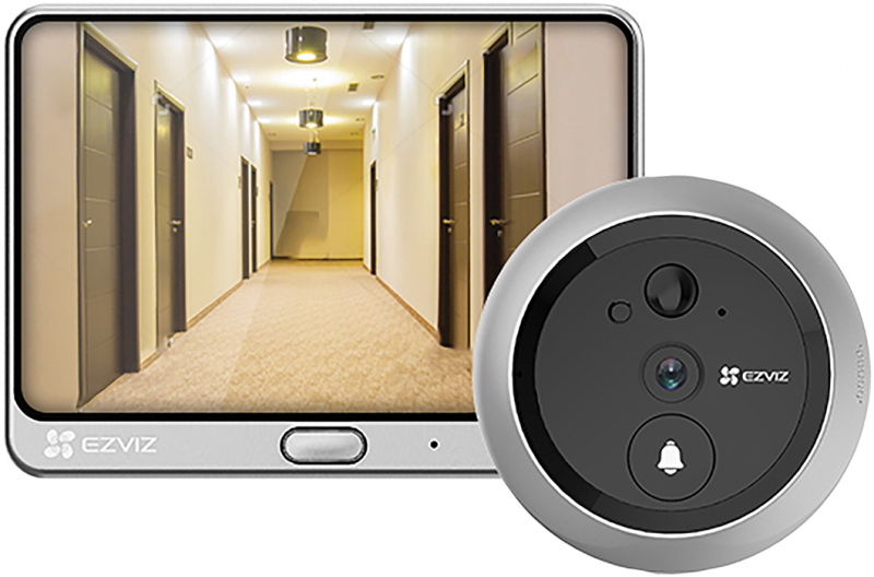 Kamera špijunka i zvono za vrata Ezviz CS-DP2-A0-6E2WPFBS - Smart