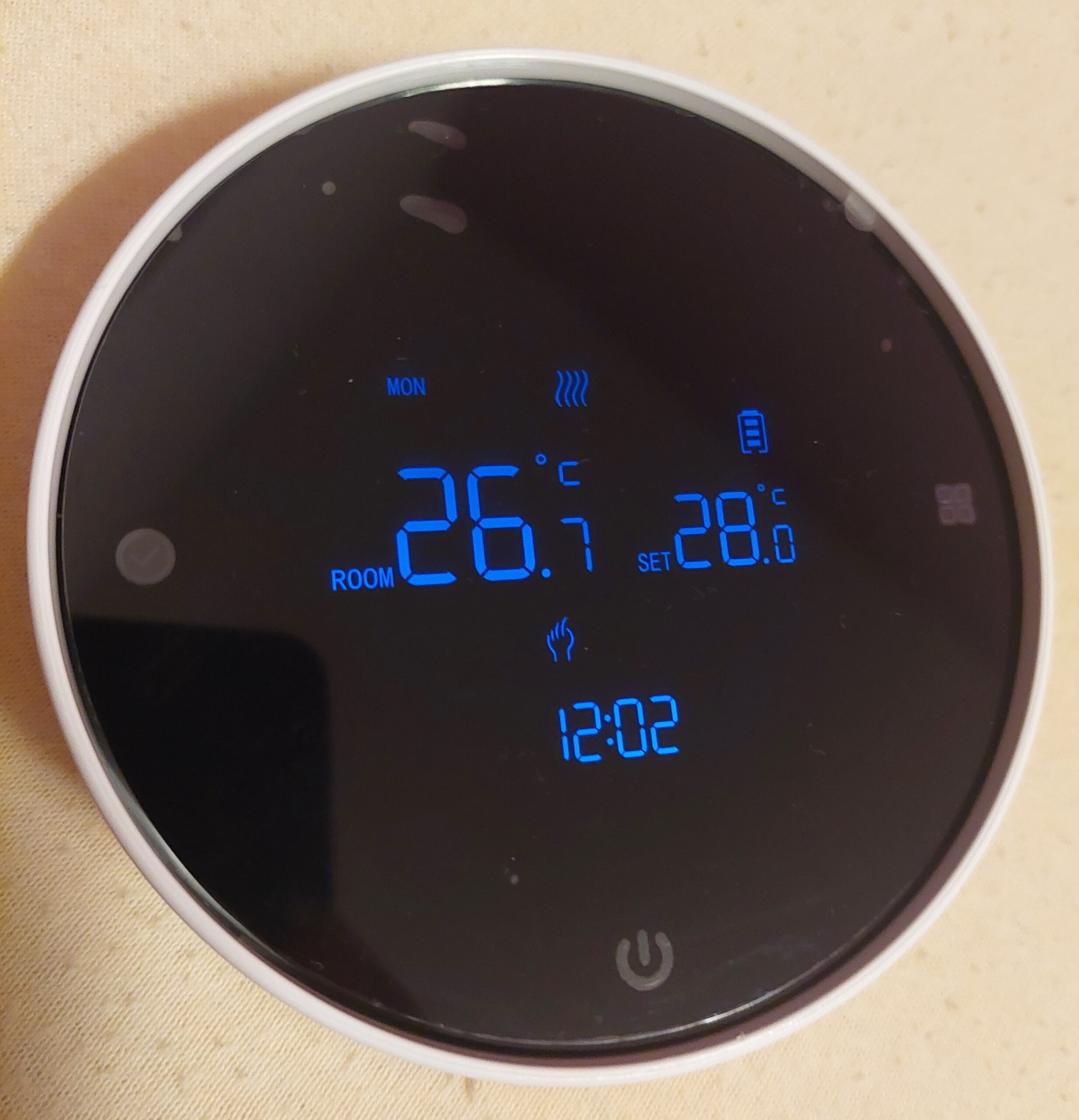 Termostat WiFi Smart touch za grijanje sa aplikacijom WT498, bežični - Image 7