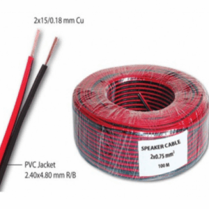 Zvučnički kabl 2x0,75mm R/B CCA 100M