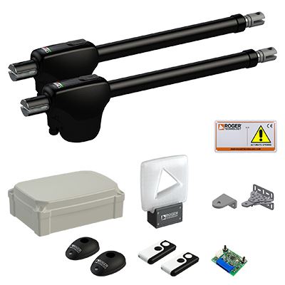Motor za krilnu kapiju Roger KIT MONOS4 (kompletan set)